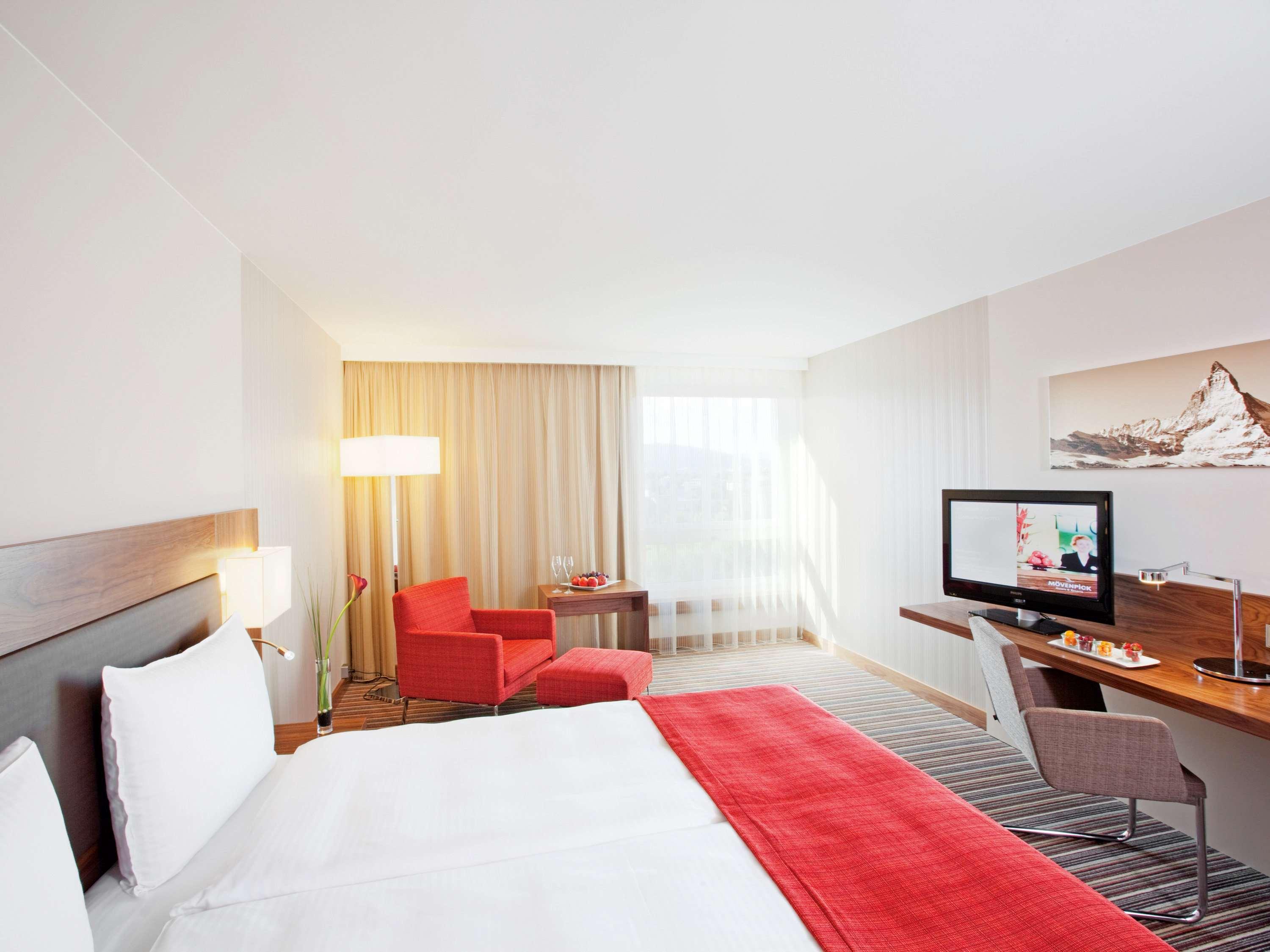 Moevenpick Hotel Zurich Airport Opfikon-Glattbrugg Oda fotoğraf